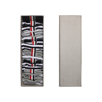 Four-bar striped boat socks THOM TREND