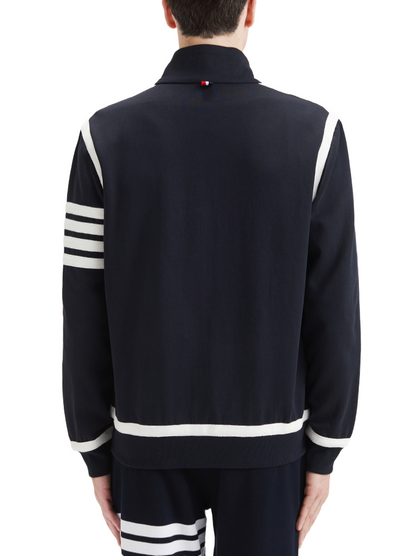 Men's Classic Stripe Zip-Up Top THOM TREND