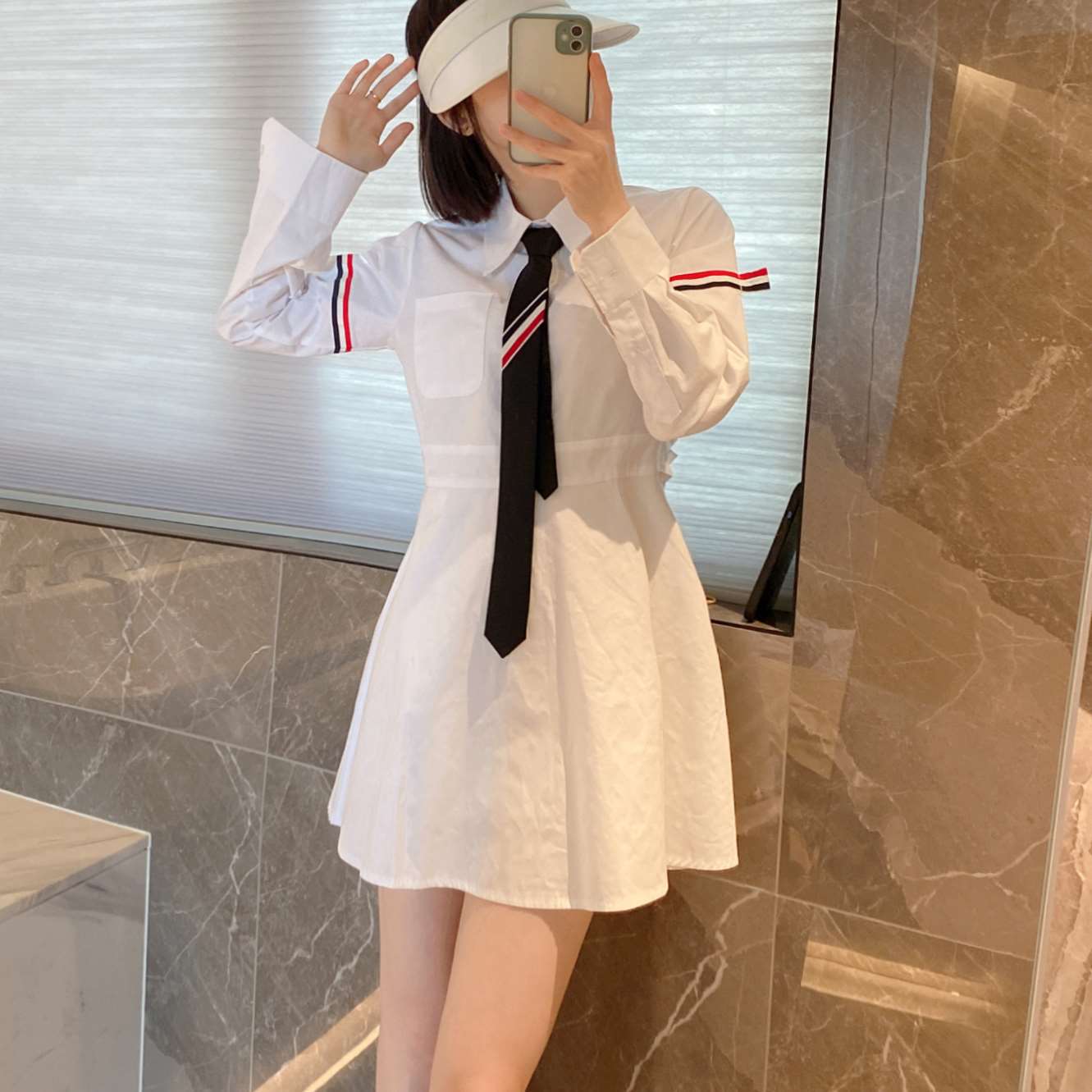 THOM  Four stripes long sleeve shirt（复制） THOM TREND