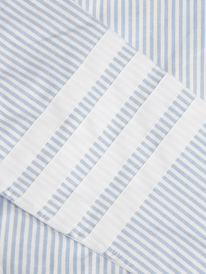 2025SS Striped white stripe shirt THOM TREND
