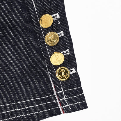 2025SS denim lapel jacket THOM TREND