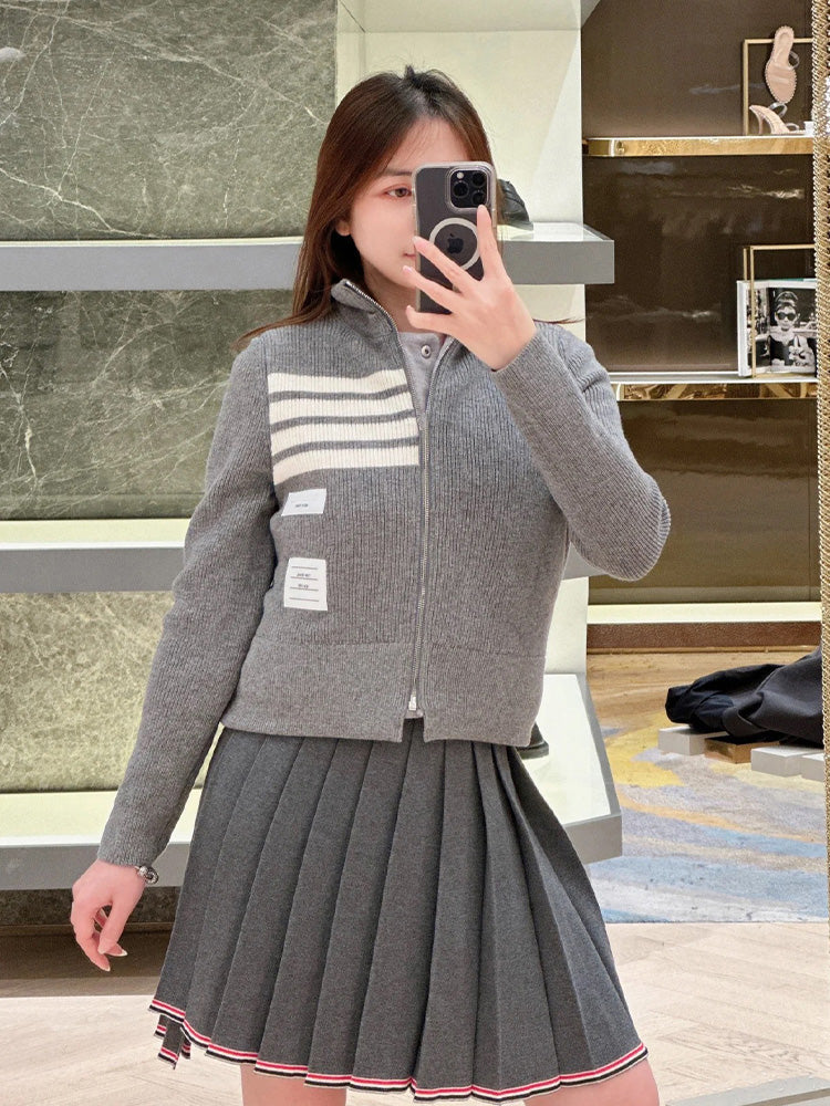 Unisex double-sided fake two-piece jacket THOM TREND