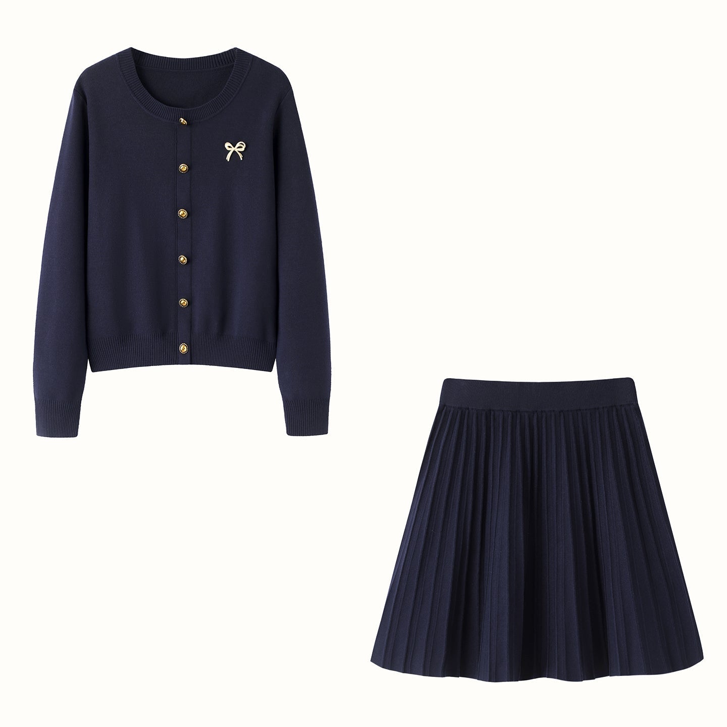 2025SS sweater + skirt THOM TREND