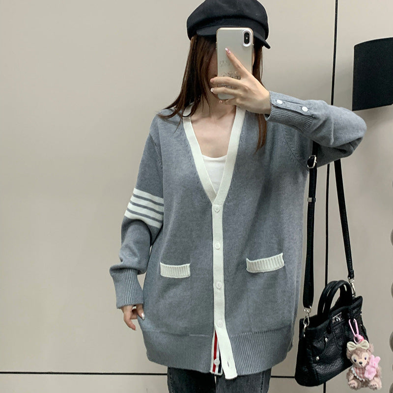 Puppy Embroidered Short Sleeve Sweater（副本） THOM TREND