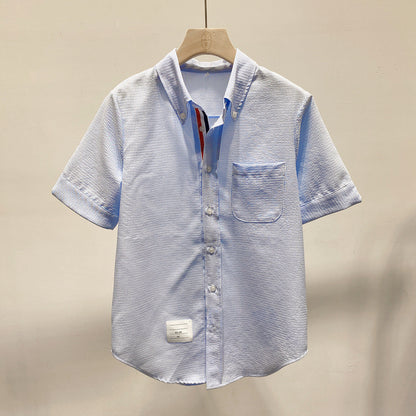 Puppy embroidered short sleeves（复制） THOM TREND