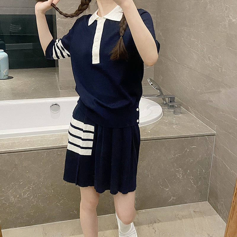 Short-sleeved POLO shirt