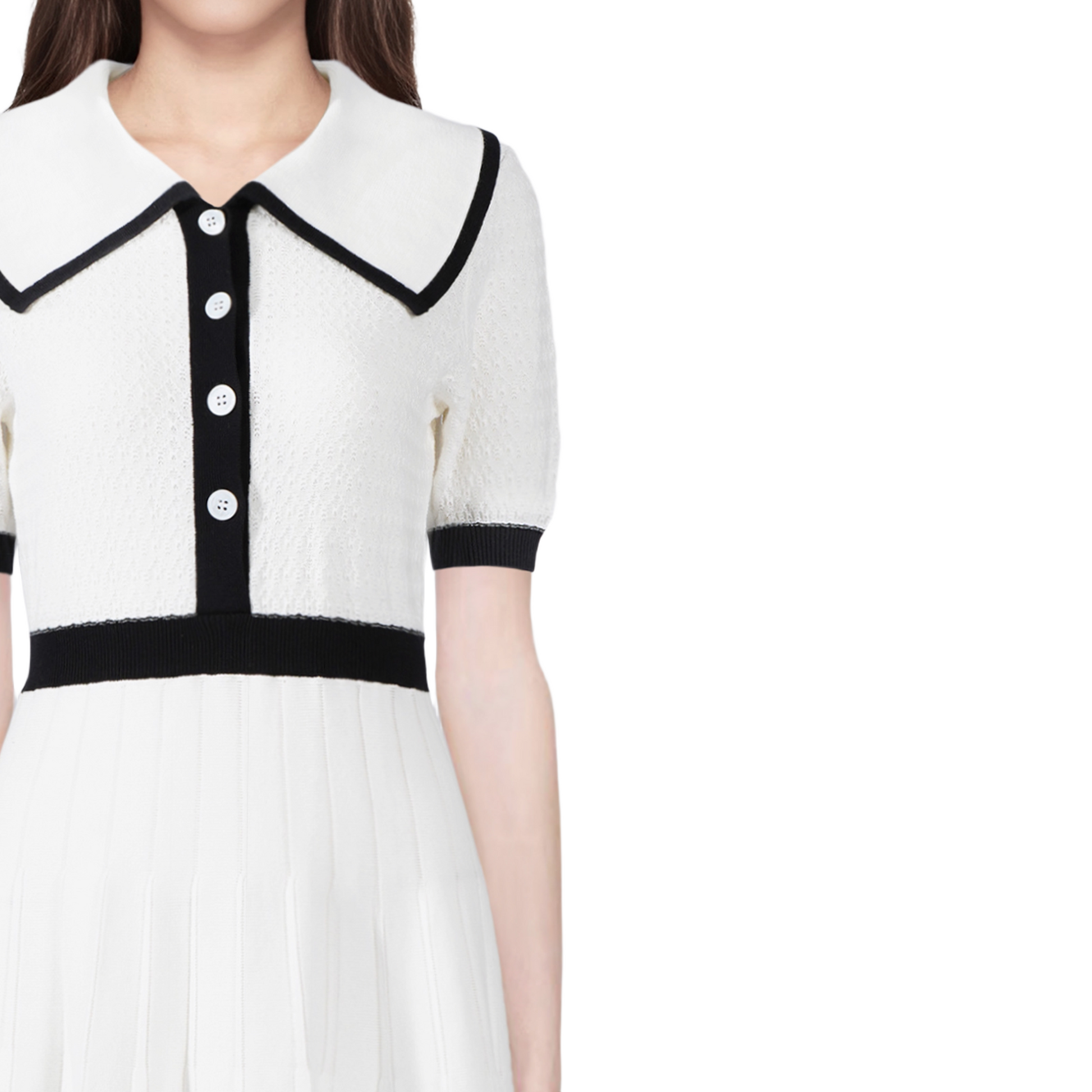 Ladies sleeveless lapel dress（副本） THOM TREND