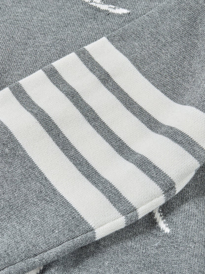 2025SS Feather intarsia sweater THOM TREND