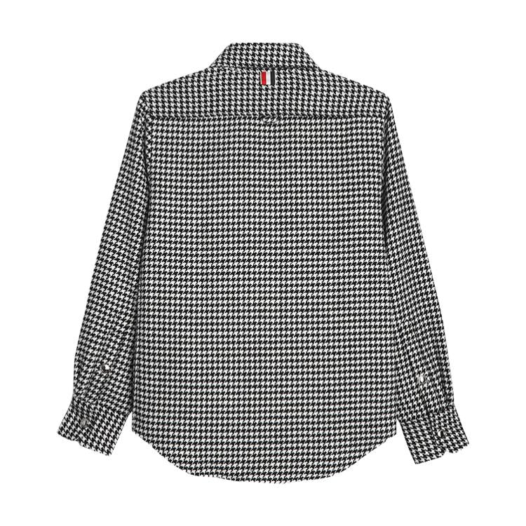 Men's Houndstooth Shirt Jacket THOM TREND