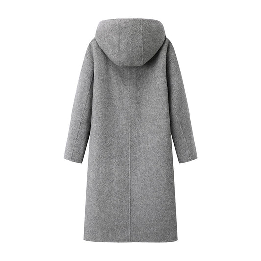 2025SS Double-faced hooded wool coat THOM TREND
