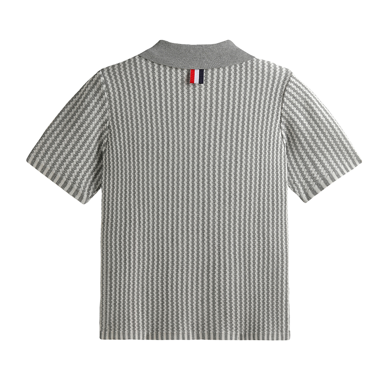 2025SS  vertical striped short sleeves THOM TREND