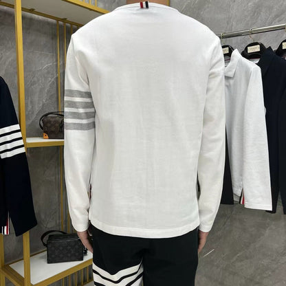 2025SS  Four-bar classic T-shirt THOM TREND