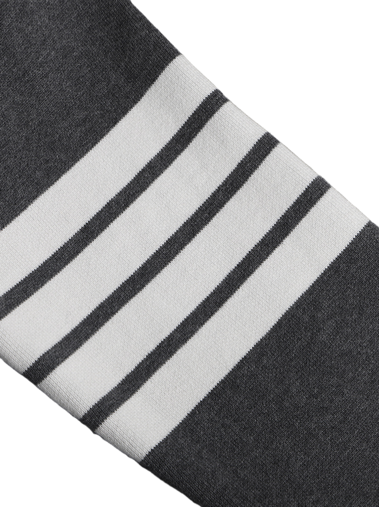 Spring and Autumn Colorblock Hooded Jacket THOM TREND