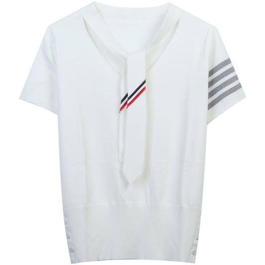 THOM Striped V-neck cardigan（复制） THOM TREND