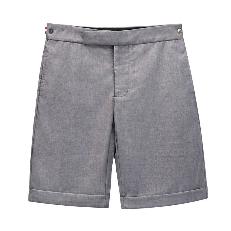 2025SS  Men's striped suit shorts THOM TREND