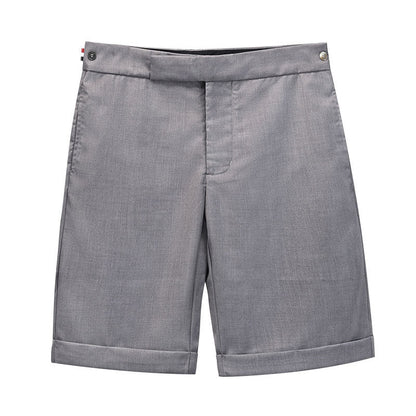 2025SS  Men's striped suit shorts THOM TREND