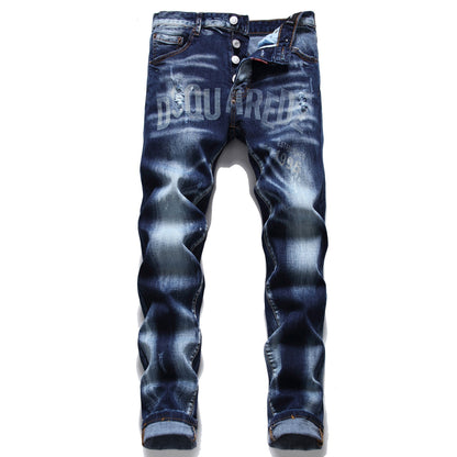 New-DSQ2 2024ss printing Jeans