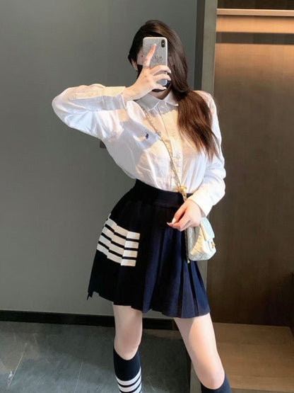 THOM Women's short pleated skirt THOM TREND