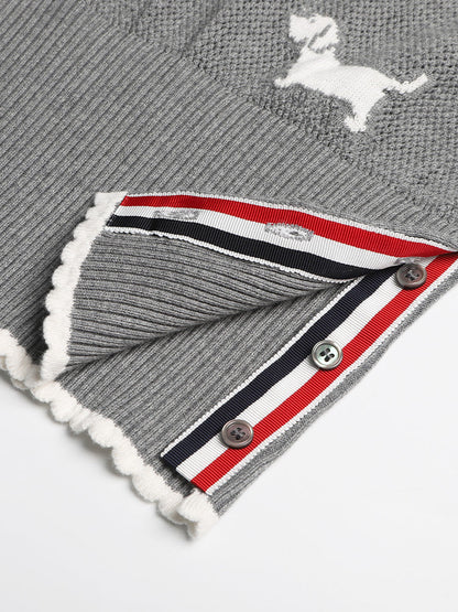 Crew neck hollow pullover sweater（副本） THOM TREND