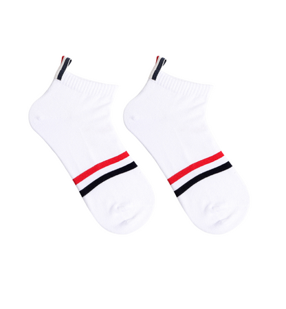 Horizontal striped cotton socks THOM TREND