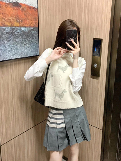 Women's wool vest THOM TREND