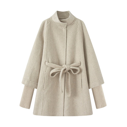 2025SS mid-length tie woolen coat THOM TREND