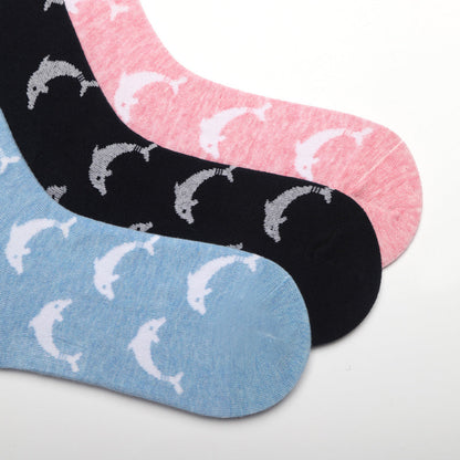 Dolphin mid-calf socks THOM TREND