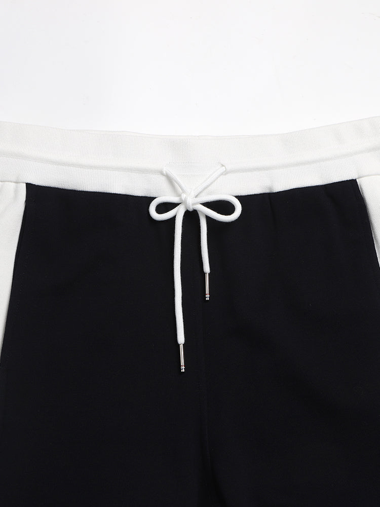 Colorblock Four-Bar Sweatpants THOM TREND