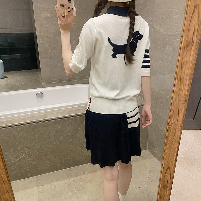 Short-sleeved POLO shirt