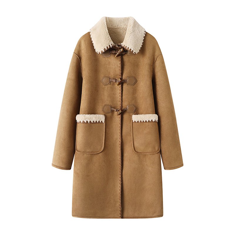 2025SS Women's suede coat THOM TREND