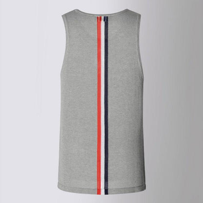 Unisex Hollow Mesh Sleeveless T-Shirt THOM TREND