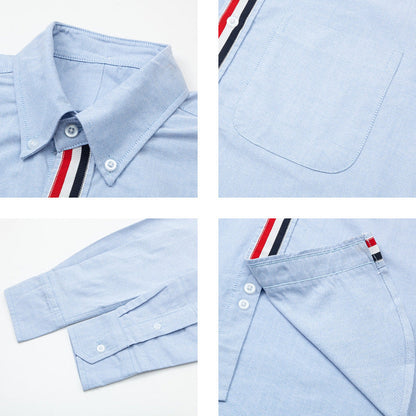 Red, White and Blue Wrap Ribbon Shirt（副本） THOM TREND
