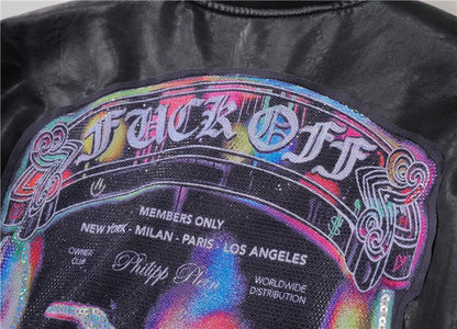 New-2025ss Man Cowhide Jacket