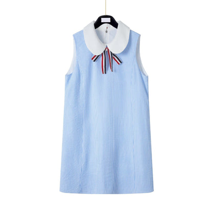 Blue Striped Shirt Dress（复制） THOM TREND