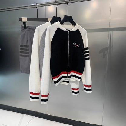 Sweatshirt baseball jacket