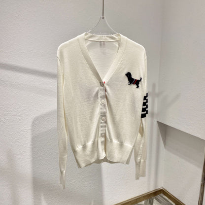 Women's jacquard cardigan sweater（副本） THOM TREND
