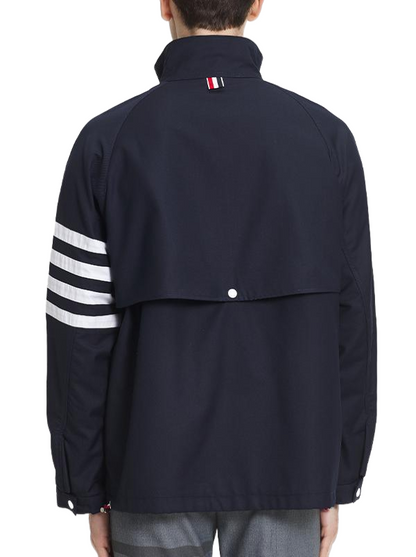 2025SS Men's double zipper stand collar jacket THOM TREND