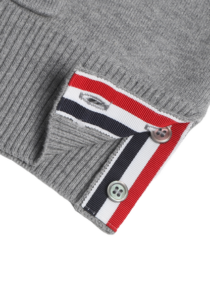 Spring and Autumn Colorblock Hooded Jacket THOM TREND