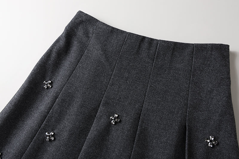 2025SS commuting midi skirt THOM TREND