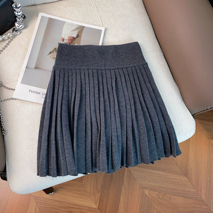 2025SS  Contrast color cardigan + skirt THOM TREND