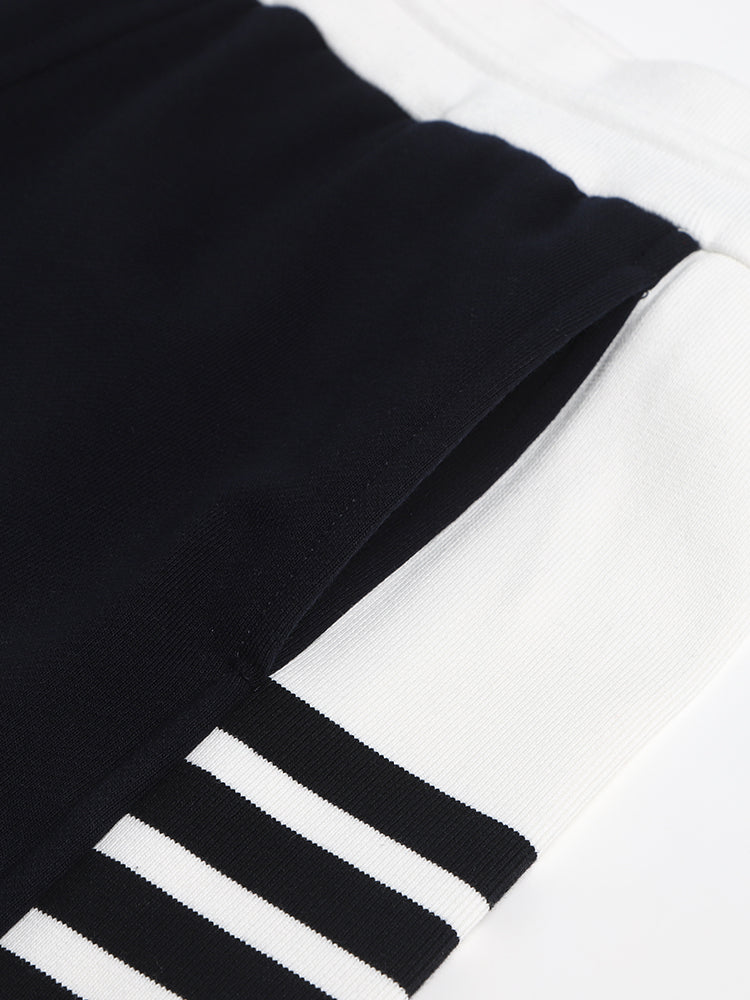 Colorblock Four-Bar Sweatpants THOM TREND