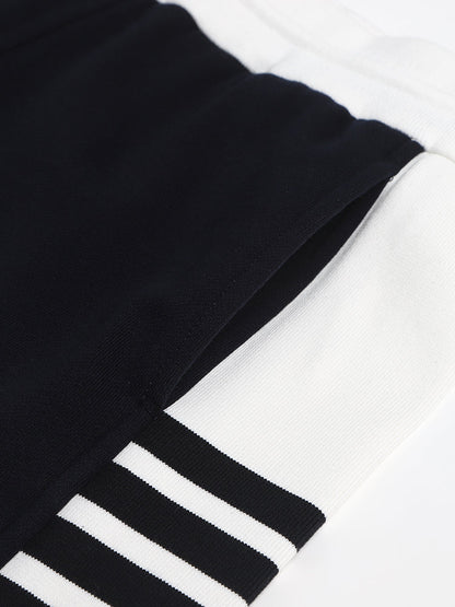 Colorblock Four-Bar Sweatpants THOM TREND