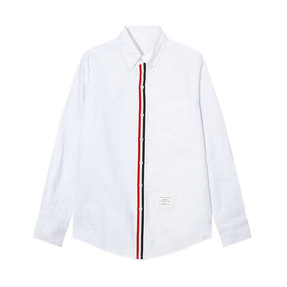 Red, White and Blue Wrap Ribbon Shirt（副本） THOM TREND