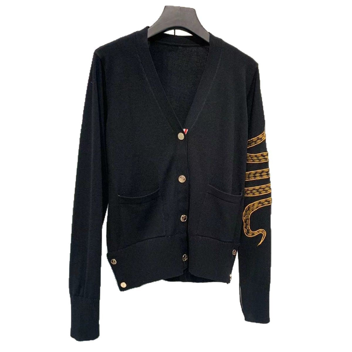 THOM Lapel knitted sweater jacket（复制） THOM TREND