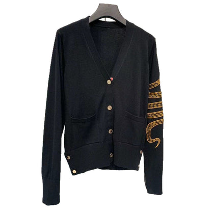 THOM Lapel knitted sweater jacket（复制） THOM TREND