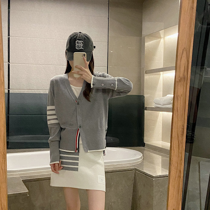 2025SS  Back sailboat cardigan THOM TREND