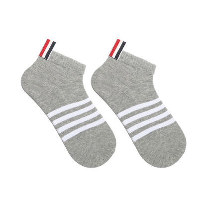 Four-bar striped boat socks THOM TREND