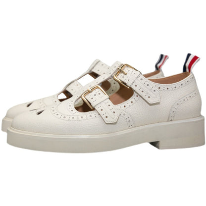 Women's hollow leather shoes THOM TREND