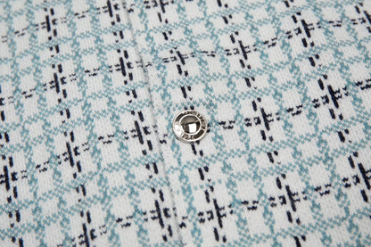 2025SS  color-block plaid jacket THOM TREND