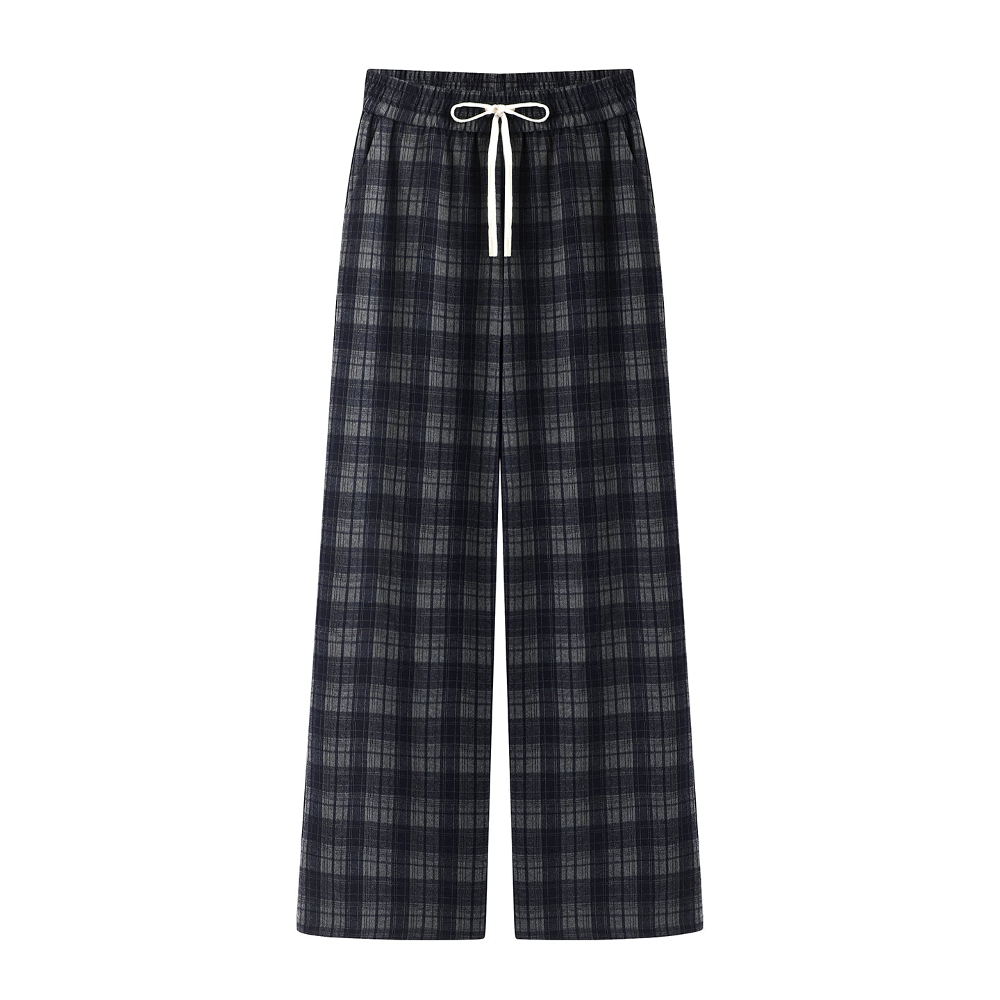 2025SS Plaid brushed trousers THOM TREND